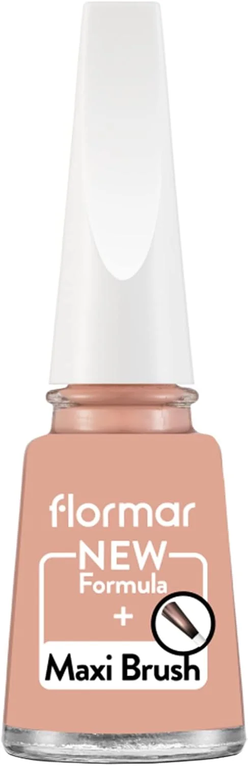 لاک ناخن کلاسیک فلورمار با فرمول جدید بهبود یافته و برس ضخیم تر - 510 عقیق