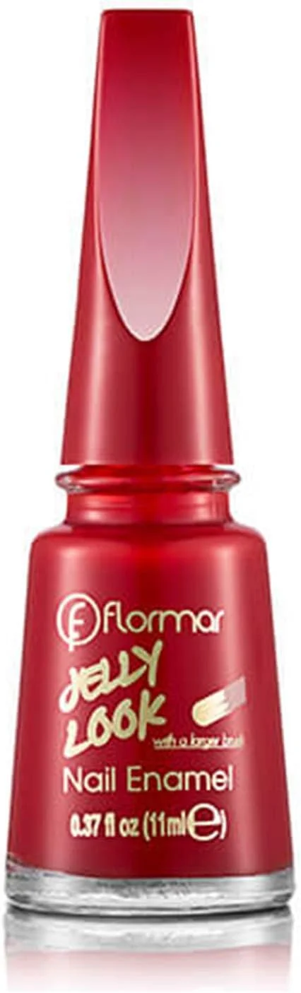 لاک ناخن ژلی فلورمار - JL23 قرمز خیره کننده
