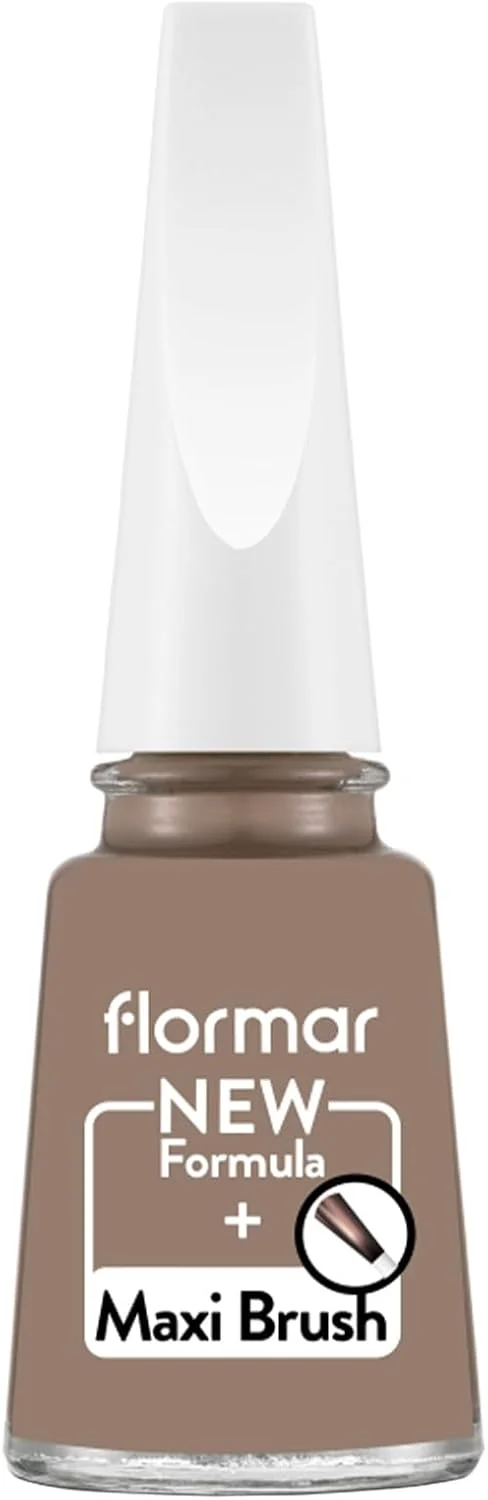 لاک ناخن کلاسیک فلورمار - 508 قهوه ای مینک - جدید