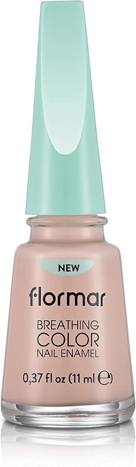 لاک ناخن تنفسی فلورمار رنگ F/M - 004 صورتی یخی