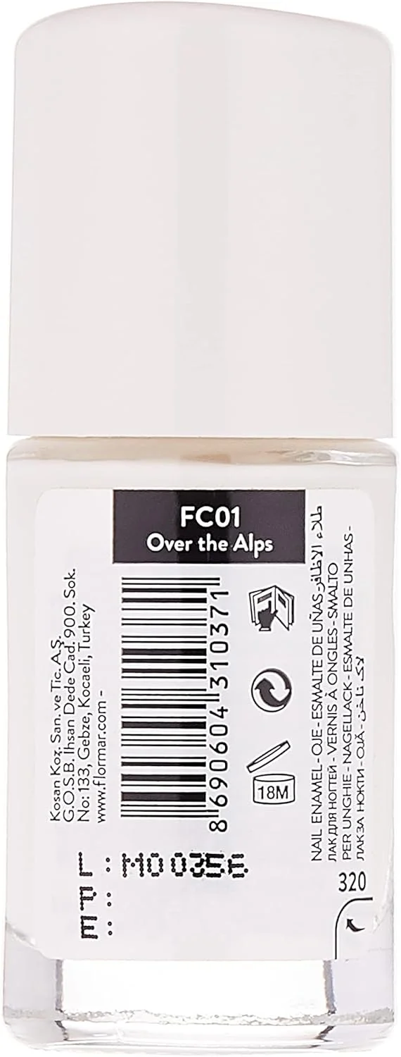 لاک ناخن فلورمار - Fc01 Over The Alps