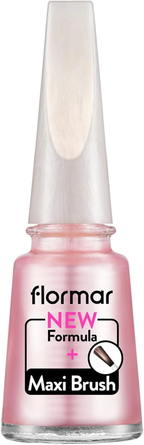 لاک ناخن صدفی فلورمار - PL202 صورتی ساتنی - جدید