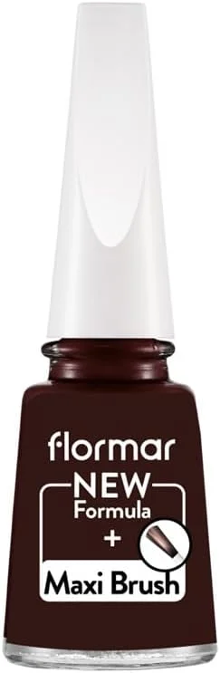 لاک ناخن کلاسیک فلورمار با فرمول جدید بهبود یافته و برس ضخیم تر - 306 Lost In Bordeaux