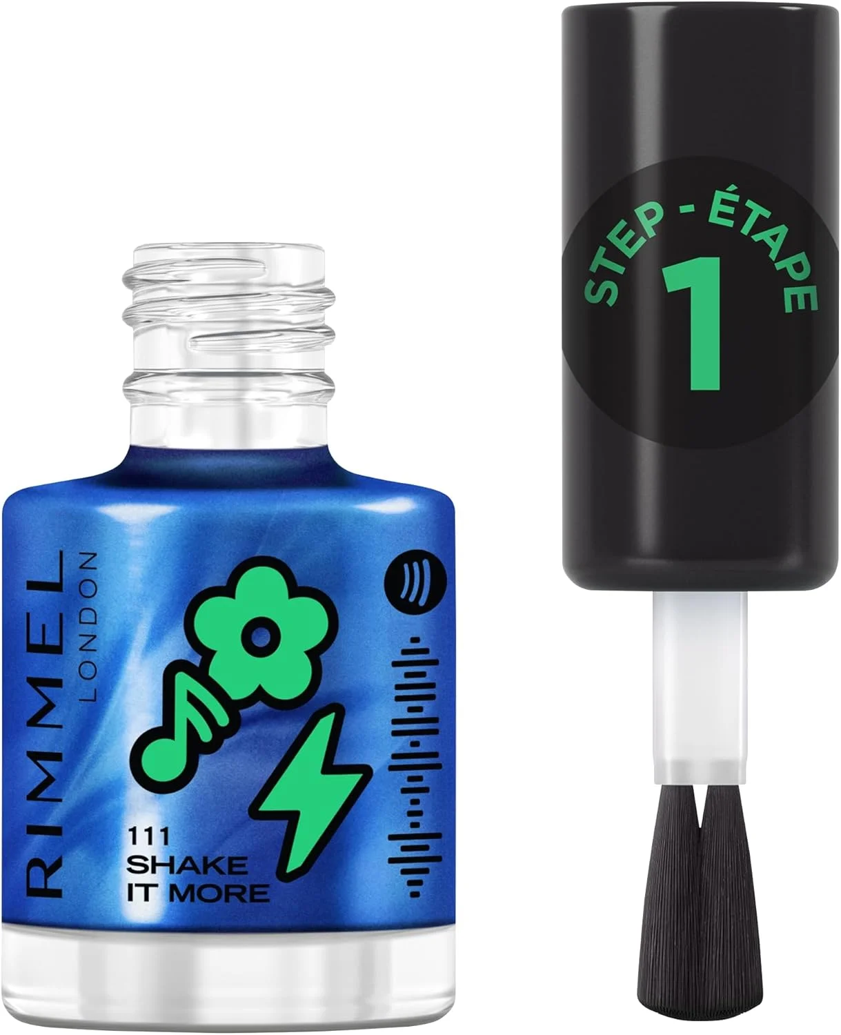 لاک ناخن ژلی سوپر حجم دهنده ریمل، شماره 111 شیک ایت مور، لاک ناخن، ماندگاری طولانی، مرواریدهای براق برای درخشش فوق العاده، 12 میلی لیتر