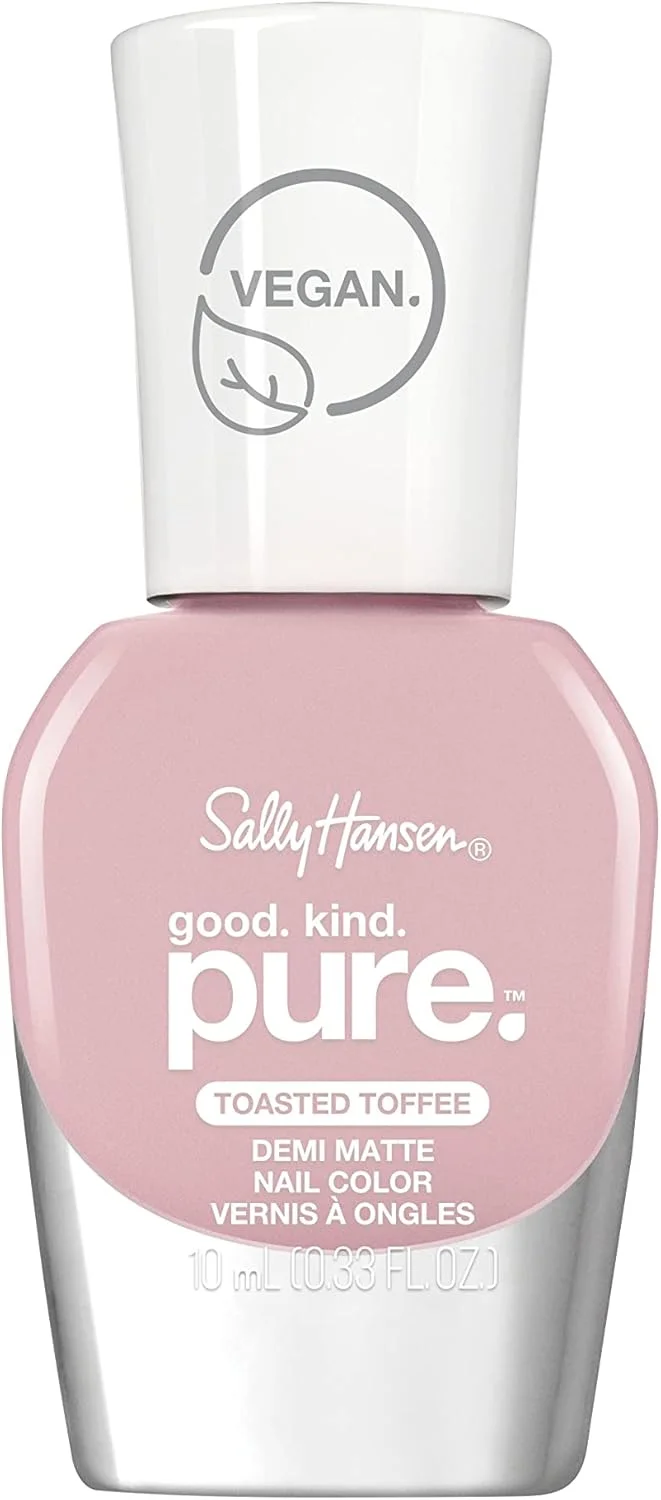 رنگ لاک گیاهی سالی هانسن مدل GOOD.KIND.PURE. demi mate شماره 040 - تافی برشته 10 میلی لیتر