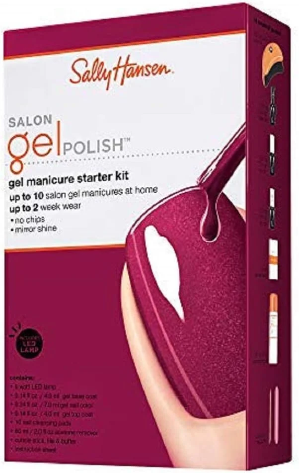 کیت حرفه ای ناخن سالن خانگی Sally Hansen، رنگ Wine Out