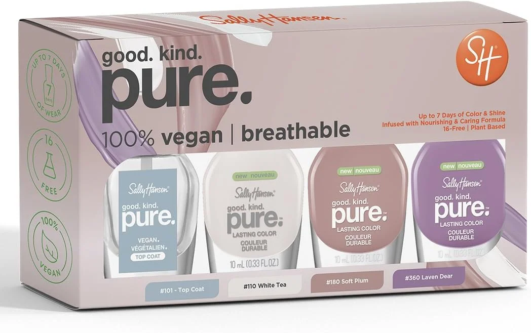 مجموعه رنگ های ملایم و طبیعی سالی هانسن Good.Kind.Pure