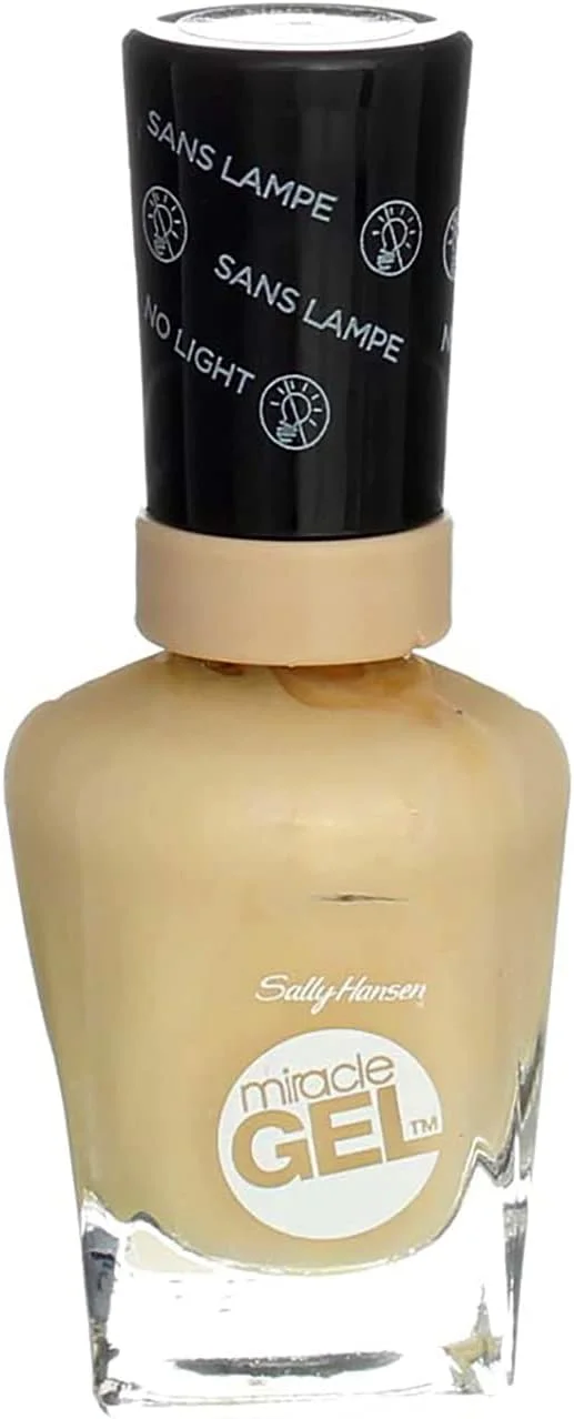 لاک ژل ناخن سالی هانسن Miracle Gel، شماره 120 Bare Dare، حجم 14.7 میلی لیتر