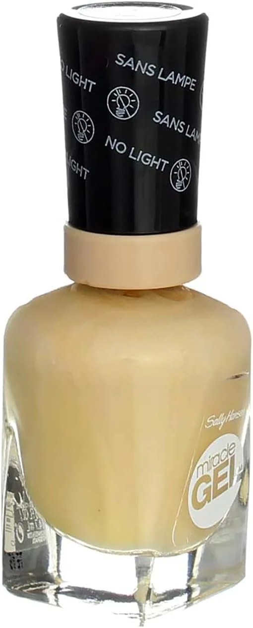 لاک ژل ناخن سالی هانسن Miracle Gel، شماره 120 Bare Dare، حجم 14.7 میلی لیتر