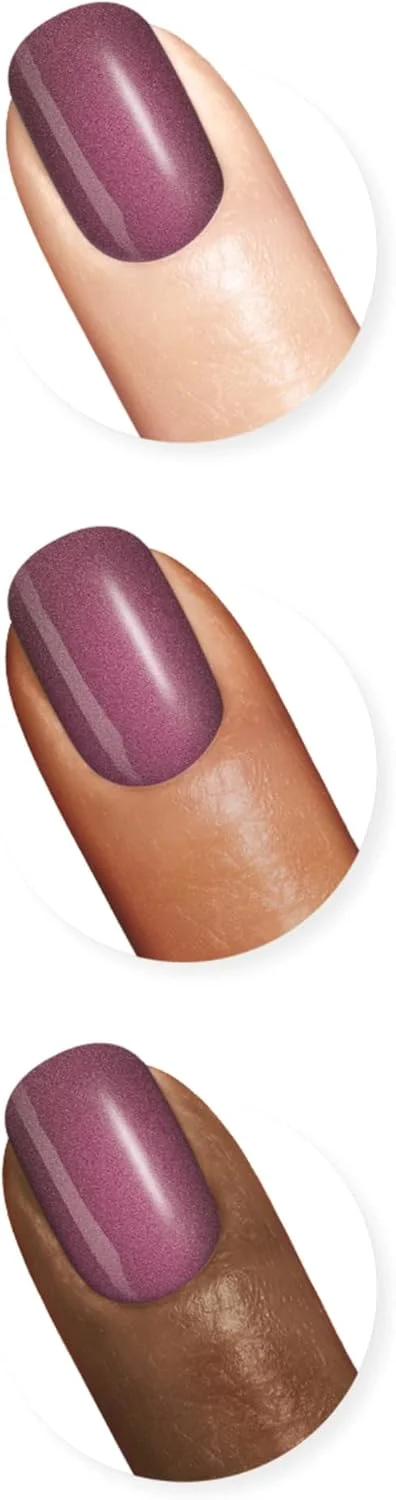 لاک ناخن متالیک مات سالی هانسن Insta Dri، رنگ شراب سوخته، 9.2 میلی لیتر