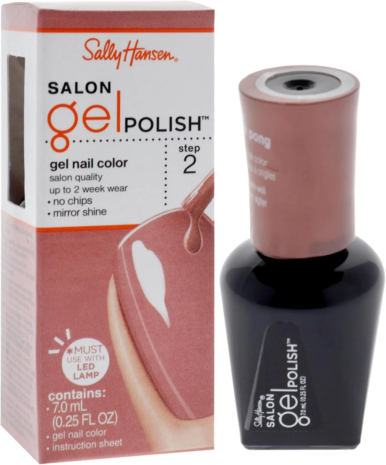 لاک ناخن ژلی سالن پرو سالی هانسن، پینک پونگ، 7 میلی لیتر