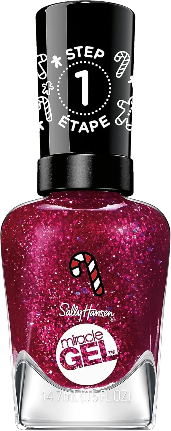 لاک ژل سالی هانسن MIRACLE GEL شماره 909 - baking spirit bright حجم 14.7 میلی لیتر