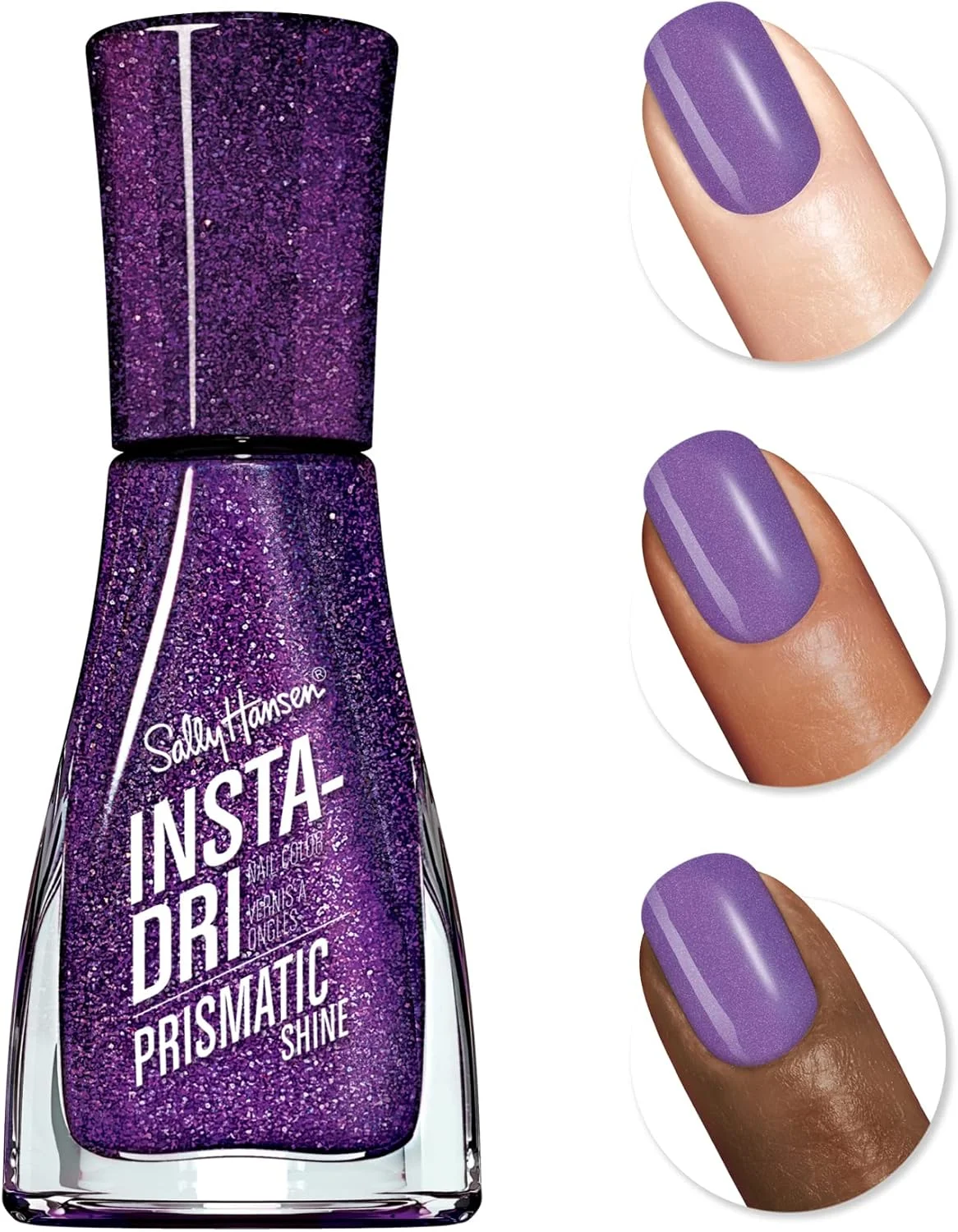 لاک ناخن خشکشونده فوری سالی هانسن، منشور بنفش، 9.8 میلیلیتر لاک ناخن خشکشونده فوری سالی هانسن، منشور بنفش، 9.8 میلیلیتر