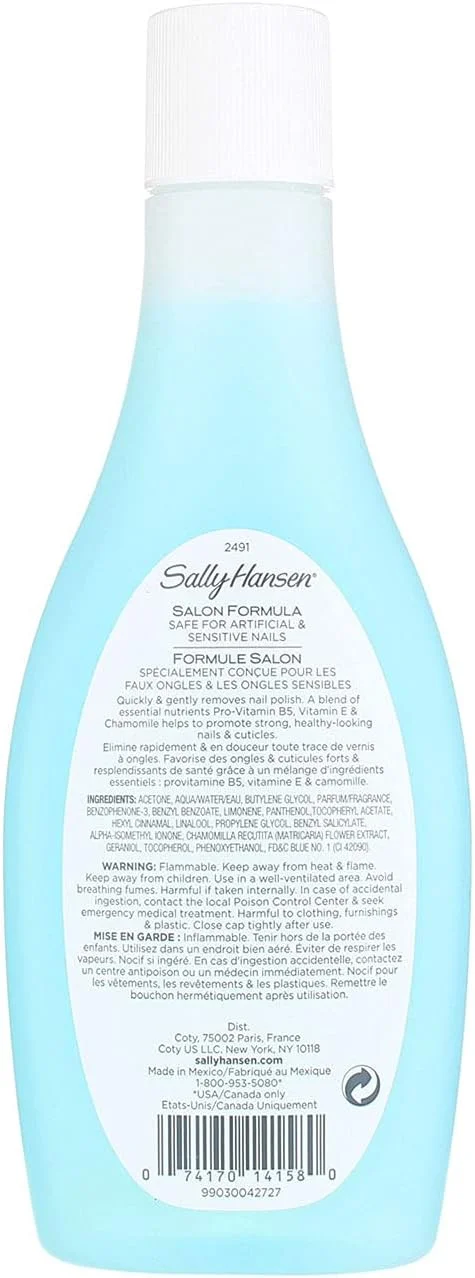 محلول پاک کننده لاک ناخن تقویت کننده سالی هانسن [2490]، 236 میلی لیتر (بسته 3 عددی)