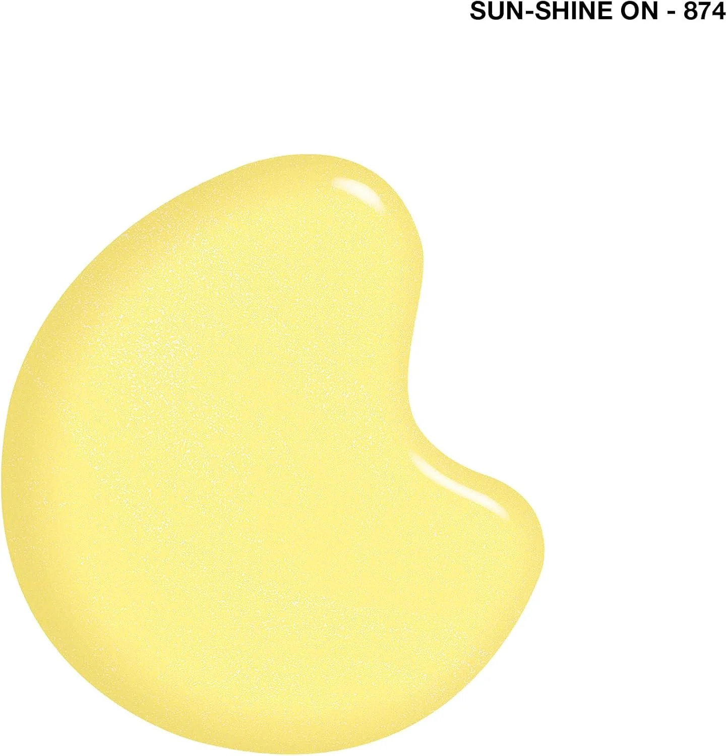 لاک ناخن سالی هانسن - میراکل ژل™ - رنگ ناخن، سیستم ژل 2 مرحله ای، بدون نیاز به نور UV، ماندگاری تا 8 روز، Sun-shine on - 874