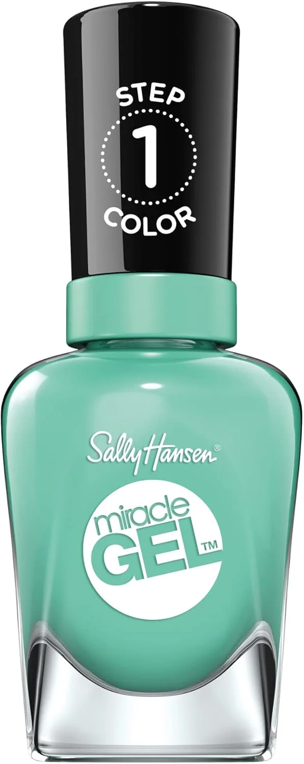 لاک ژل ناخن Sally Hansen Miracle Gel، رنگ Prince Char-mint 754 (بسته بندی ممکن است متفاوت باشد)