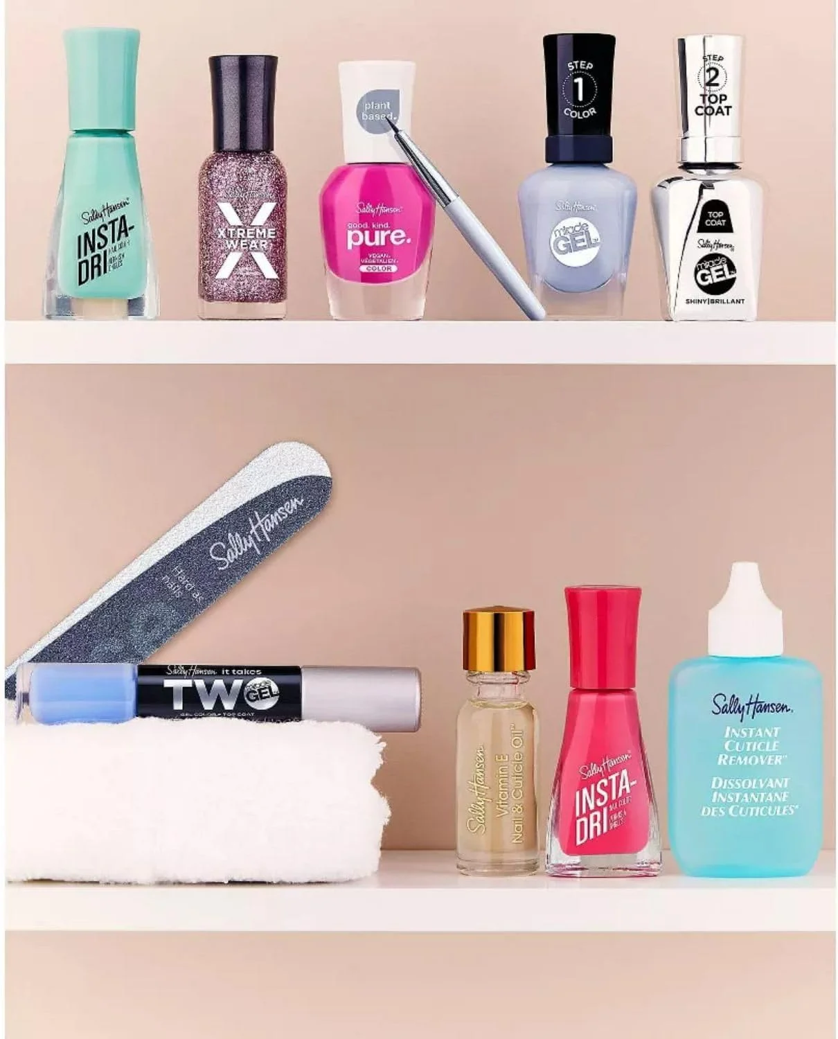 محلول تقویت کننده فوری ناخن سالی هانسن Diamond Strength، 13.3 میلی لیتر، بسته 2 عددی محلول تقویت کننده فوری ناخن سالی هانسن Diamond Strength، 13.3 میلی لیتر، بسته 2 عددی