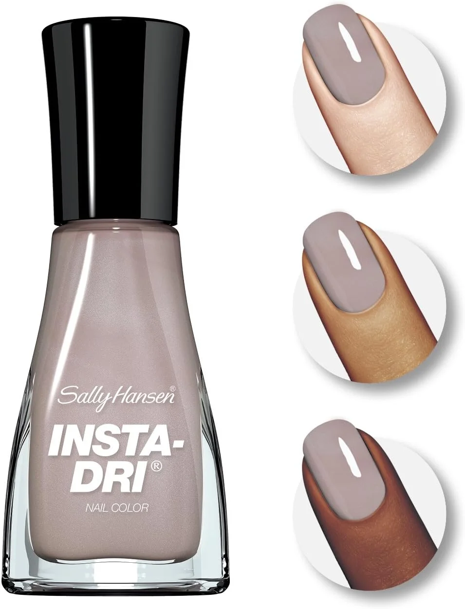 لاک ناخن خشک‌شونده سریع سالی هانسن اینستا-درای، رنگ‌های نود