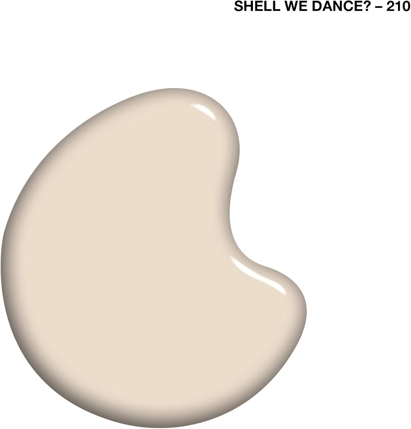 لاک ناخن سالن مانیکور کامل Sally Hansen، رنگ های Nude، 161 Shell We Dance?، بسته 1 عددی