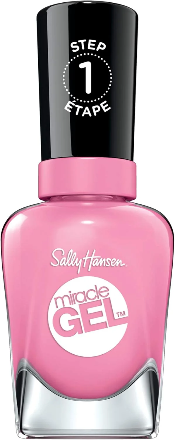 لاک ژل ناخن سالی هانسن Miracle Gel، رنگ Pink-Terest، حجم 14.7 میلی لیتر