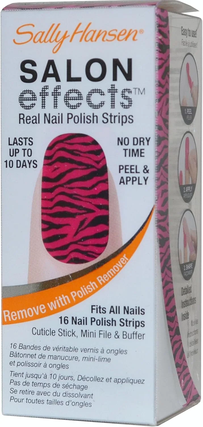 لاک ناخن سالن افکت سالی هانسن، طرح غریزه حیوانی، 16 عدد