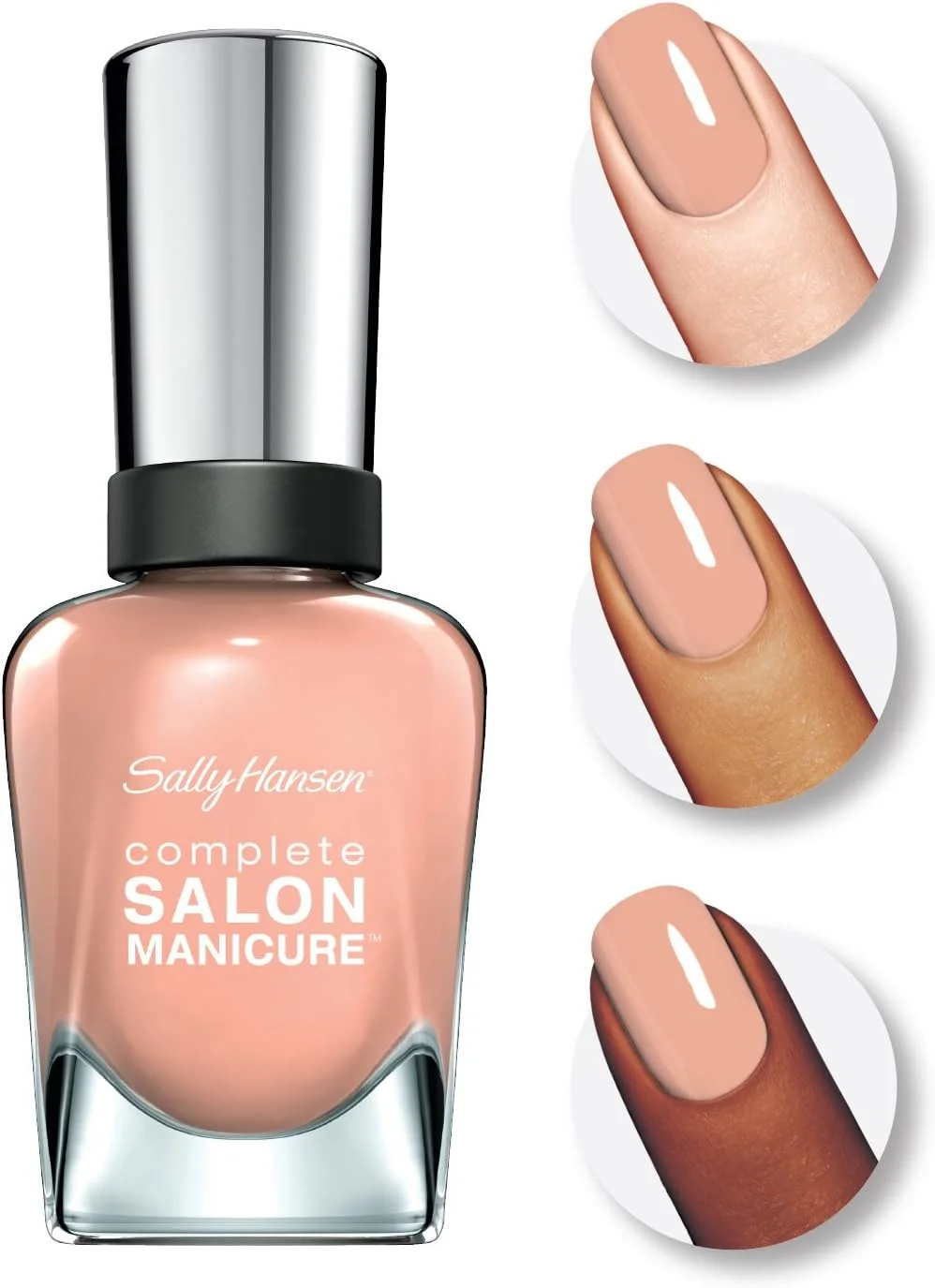 لاک ناخن سالن مانیکور کامل Sally Hansen - 14.7ml، Au Nature-Al 212