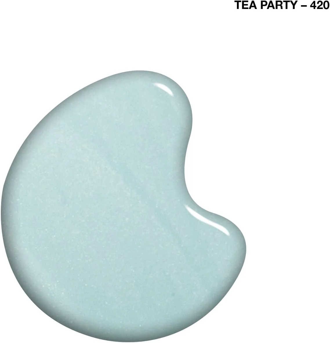 لاک ناخن ژلی معجزه آسای سالی هانسن، طیف های مشکی و آبی، 420 مهمانی چای، 14.7 میلی لیتر