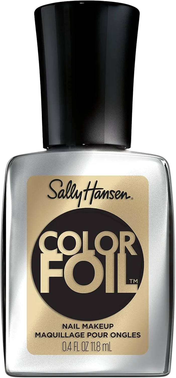 لاک ناخن سالی هانسن کالر فویل، رنگ طلایی استاندارد، 9.7 میلی لیتر (بسته 1 عددی)