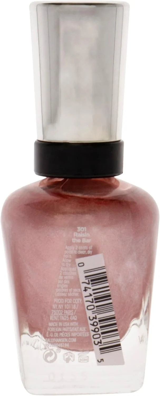 لاک ناخن سالی هانسن، رنگ کشمشی، ۱۴.۷ میلی لیتر، بسته ۱ عددی