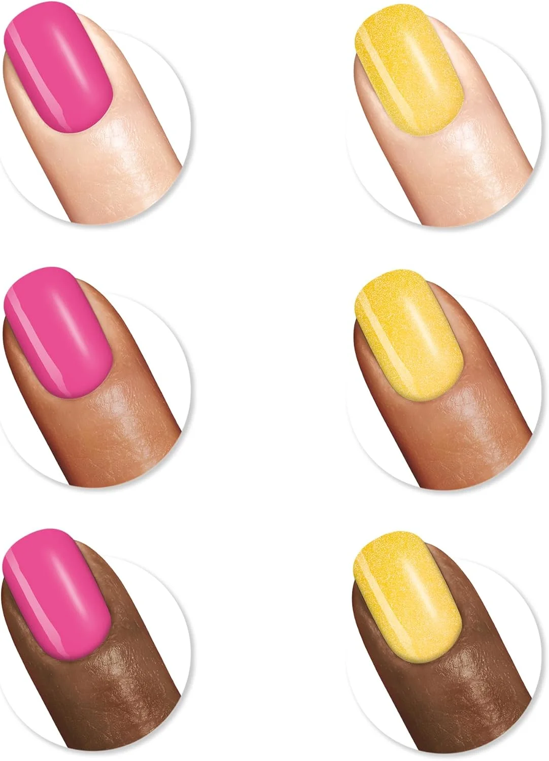 مجموعه لاک ناخن سالی هانسن Insta-Dri با طرح ترول‌ها - بسته دوتایی