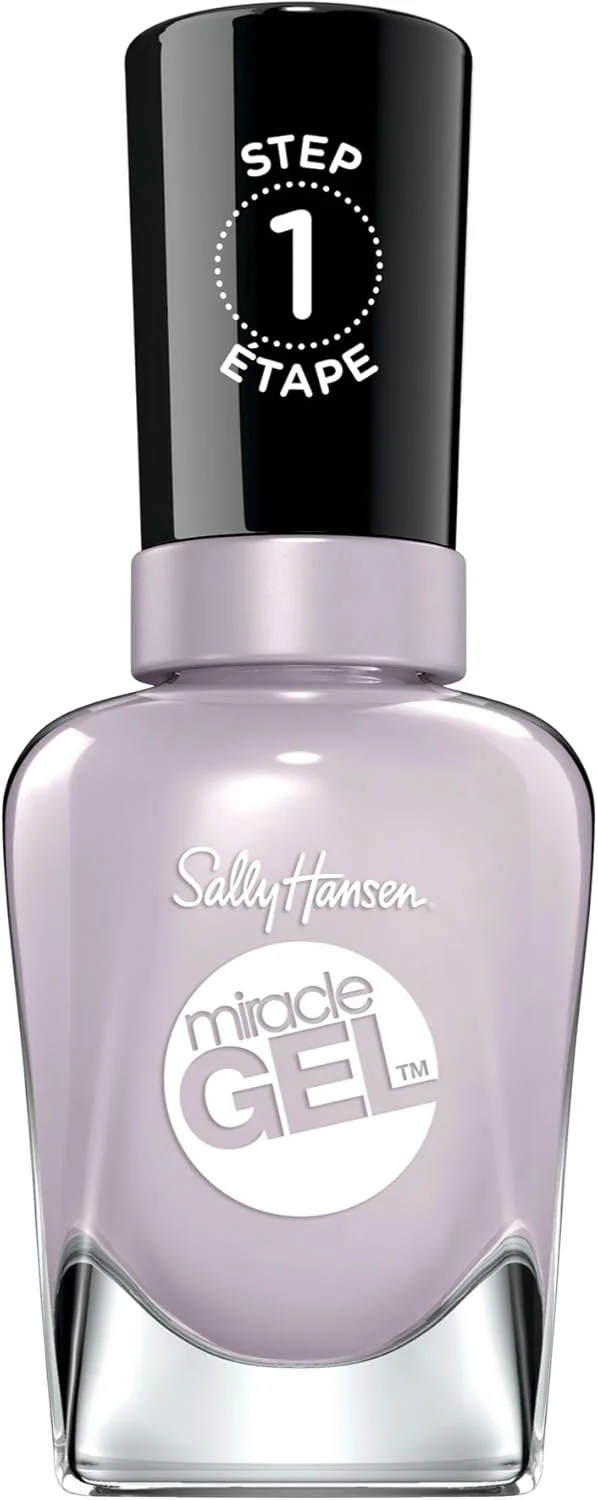 لاک ژل ناخن سالی هانسن میراکل ژل، 230 رنگ گچی یاسی، طیف های بنفش - 14.7 میلی لیتر