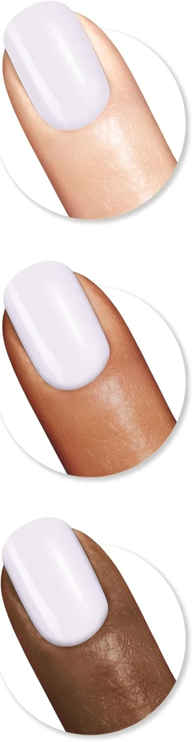 لاک ناخن Sally Hansen Color Therapy | بیوتین، روغن آرگان، ماندگاری طولانی، ناخن های سالم، تقویت کننده ناخن، شفاف | 541 Give Me a Tint | رنگ ناخن بنفش ملایم