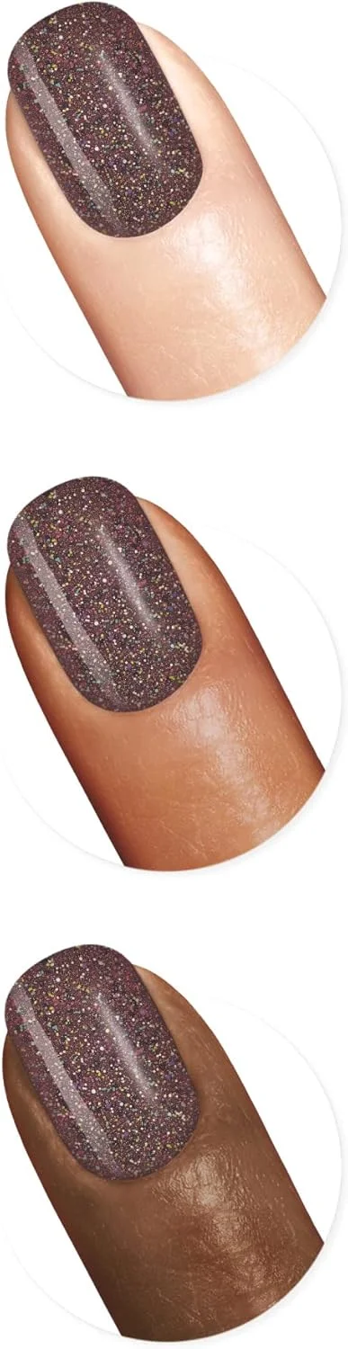 لاک ژل معجزه آسای سالی هانسن، مجموعه مدرسه نیک و بد، رنگ قهوه ای، ماندگاری طولانی، فرمولاسیون ژل مانند، بدون نیاز به لامپ UV