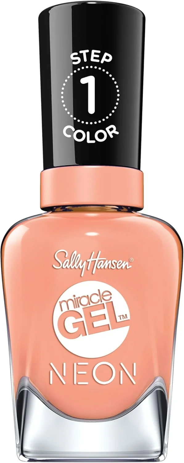 لاک ژل ناخن Sally Hansen Miracle Gel، رنگ هلویی لطفا #051