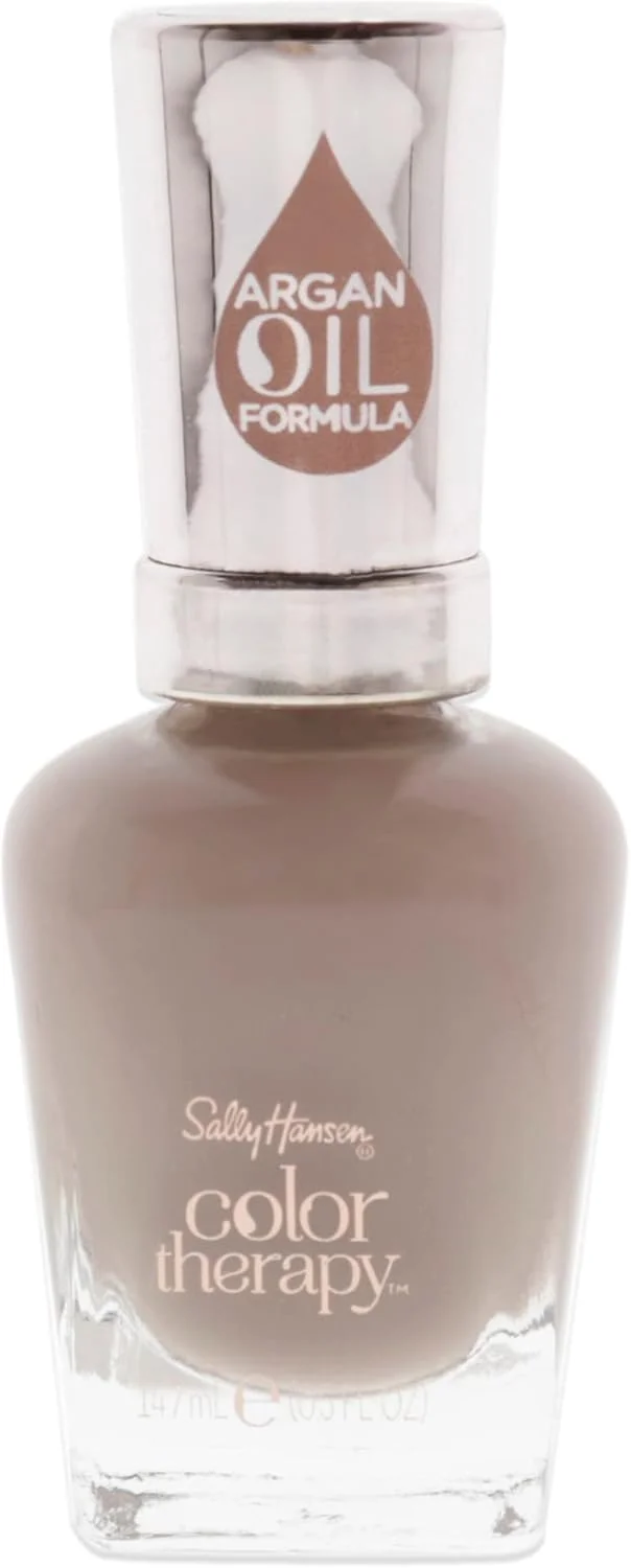 لاک ناخن درمانی رنگی سالی هانسن با روغن آرگان، 150 استیلی سرین، رنگ خنثی