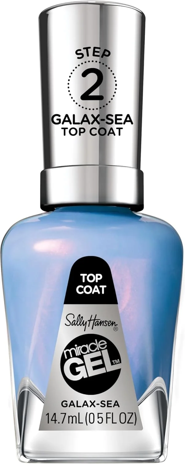 لاک ژل ناخن سالی هانسن Miracle Gel - مدل Galax-Sea IV، ۱۵ میلی لیتر