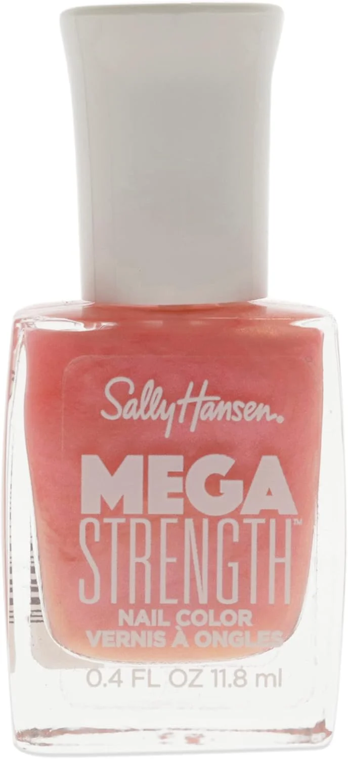 لاک ناخن تقویت کننده مگا استرنگ سالی هانسن، رنگ صدف های دریایی، ۱۱.۸ میلی لیتر