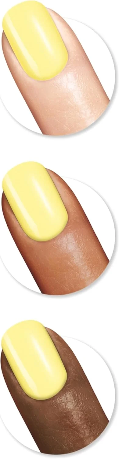 لاک ژل ناخن سالی هانسن، Miracle Gel، رنگ 055 (ممکن است بسته بندی متفاوت باشد)، لمونچیلو (نئون)