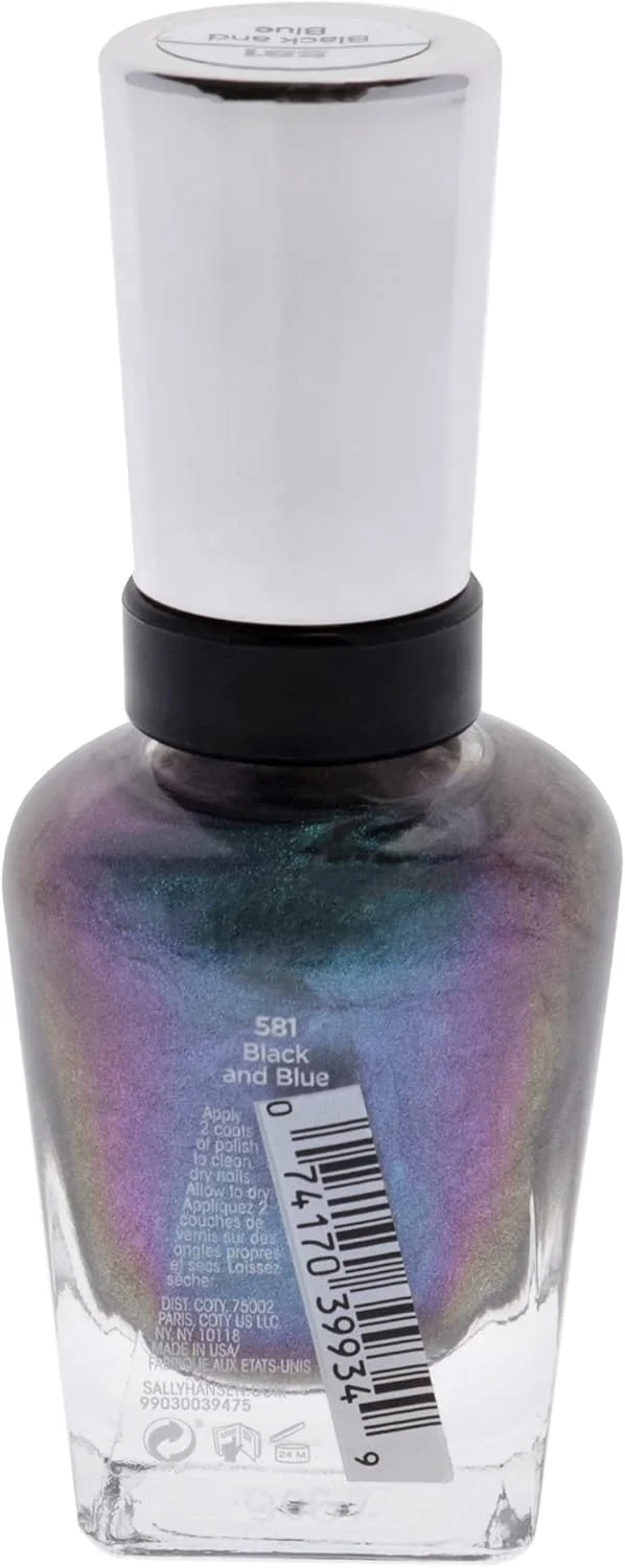 لاک ناخن سالن مانیکور کامل سالی هانسن، متالیک، مشکی و آبی لاک ناخن سالن مانیکور کامل سالی هانسن، متالیک، مشکی و آبی