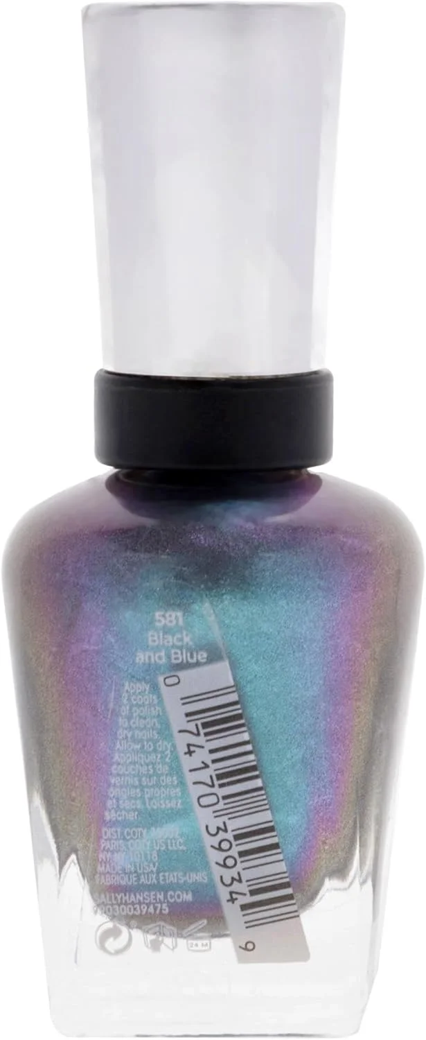 لاک ناخن سالن مانیکور کامل سالی هانسن، متالیک، مشکی و آبی لاک ناخن سالن مانیکور کامل سالی هانسن، متالیک، مشکی و آبی