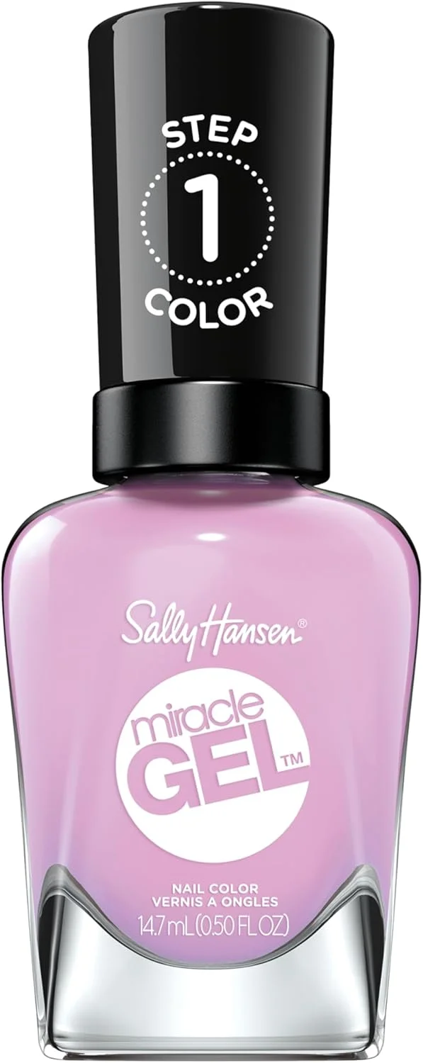 لاک ژل ناخن سالی هانسن Miracle Gel، شماره 534، Orchid-ing Asia، حجم 14.7 میلی لیتر