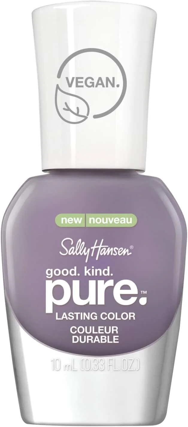 لاک ناخن گیاهی و خالص Sally Hansen Good Kind Pure، رنگ Lavender Haze، حجم 10 میلی لیتر