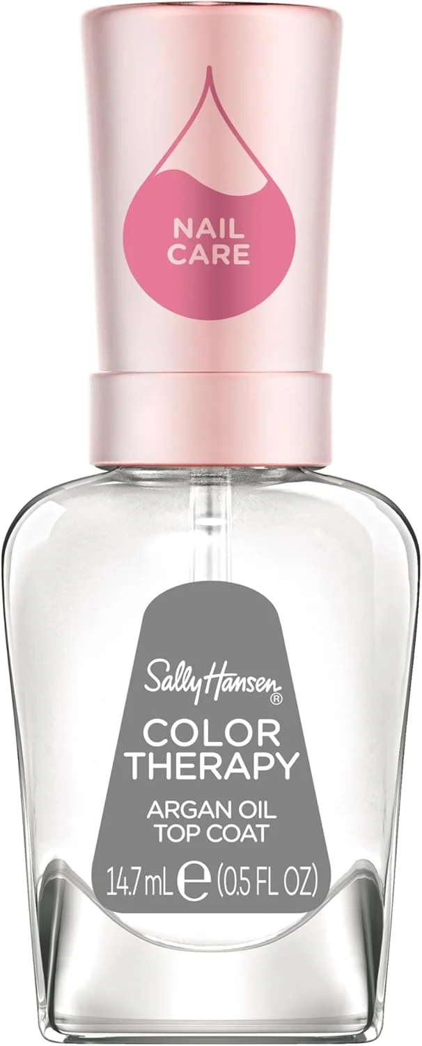 لاک ناخن Sally Hansen Colour Therapy Top Coat حاوی روغن آرگان، 14.7 میلی لیتر