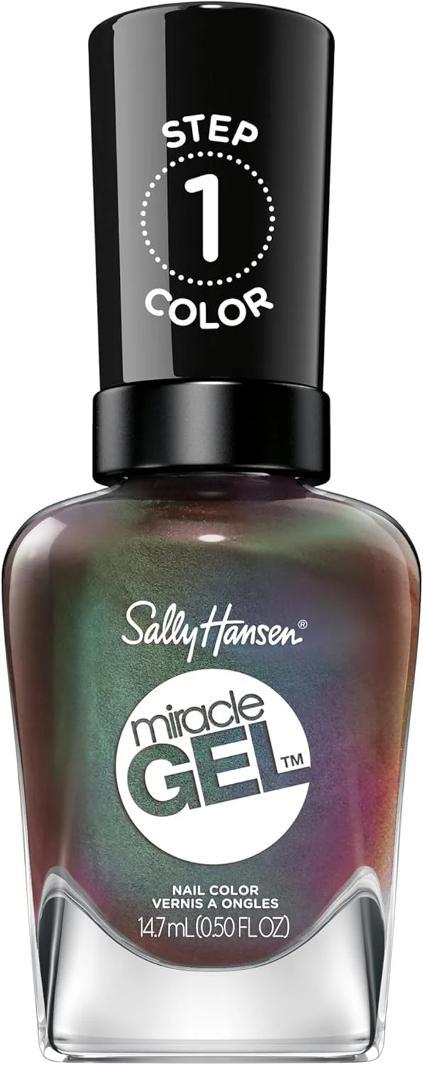 لاک ژل ناخن Sally Hansen Miracle Gel، مجموعه پاییز، Holllaa-Gram 841، 14.7 میلی لیتر