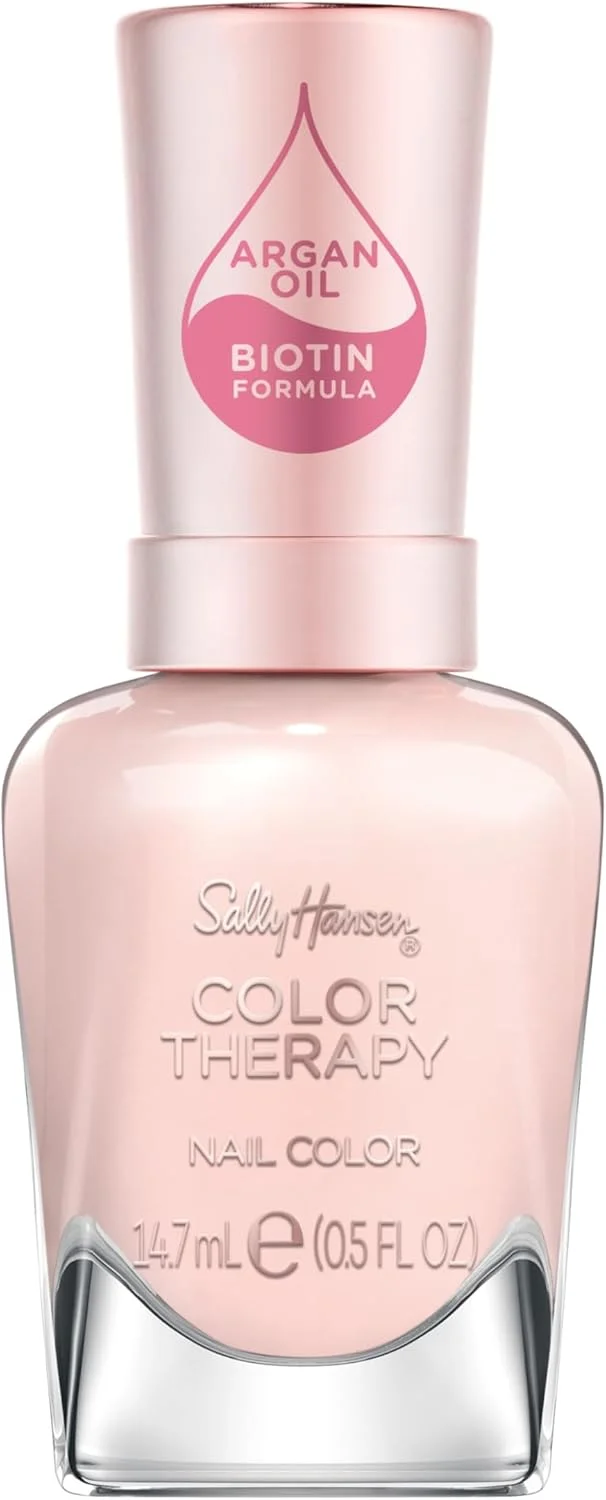 لاک ناخن درمانی رنگی سالی هانسن حاوی روغن آرگان، 14.7 میلی لیتر، 220 کوارتز گلگون