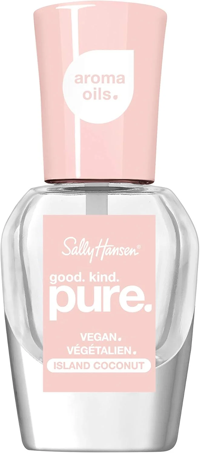 لاک ناخن گیاهی سالی هانسن مدل Good, Kind, Pure، رنگ Almond Tan، حجم 9.8 میلی لیتر، بسته بندی ممکن است متفاوت باشد