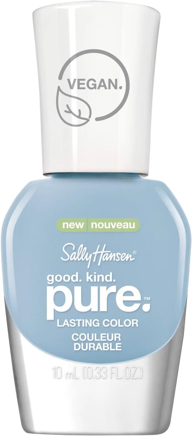 لاک ناخن وگان Sally Hansen Good Kind Pure، رنگ آکوامارین، 10 میلی لیتر