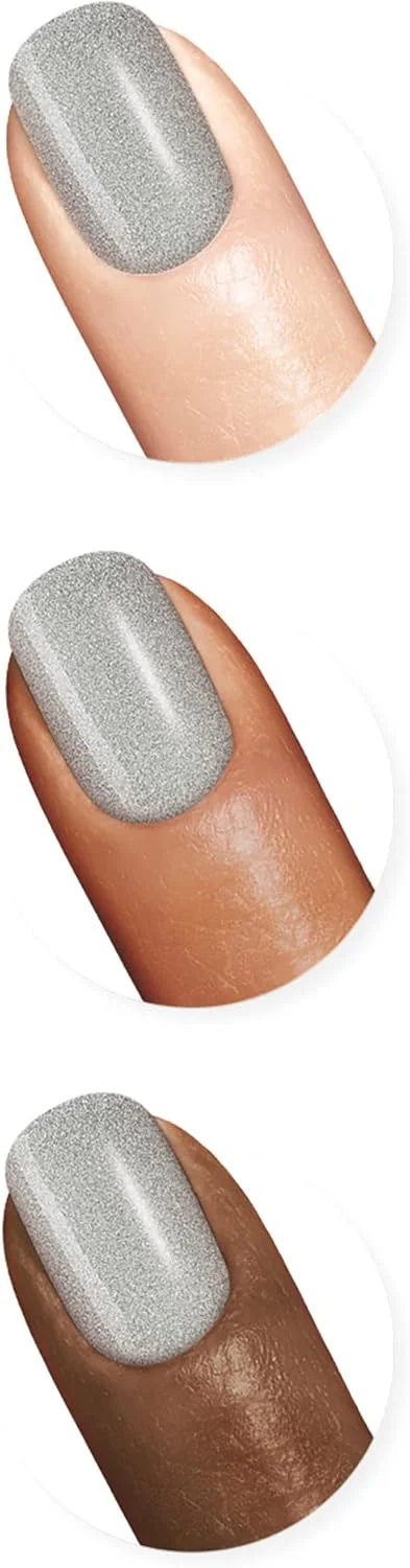 لاک ناخن سالی هانسن Xtreme Wear، بدون رگه، با پوشش براق، رنگ بادوام، Silver Storm، 3.5 میلی لیتر لاک ناخن سالی هانسن Xtreme Wear، بدون رگه، با پوشش براق، رنگ بادوام، Silver Storm، 3.5 میلی لیتر