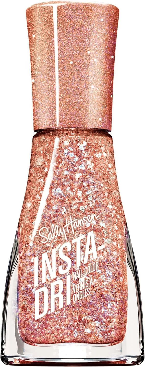 لاک ناخن خشک‌شونده سریع سالی هانسن - رنگ فلاش انجیری، 9.2 میلی‌لیتر (تک بسته‌ای)