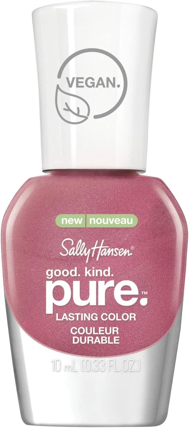 لاک ناخن وگان Sally Hansen Good Kind Pure، یاقوت کبود صورتی، 10 میلی لیتر